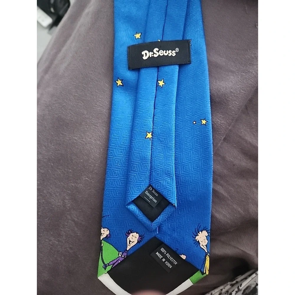 Vtg 95 Dr. Seuss How The Grinch Stole Christmas Grinch & Friends Tie Made Korea